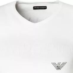EMPORIO ARMANI V-Neck 110810/CC716/00010 T-Shirt, Baumwolle, Weiß -Wäsche Verkaufsshop 266923 norm3