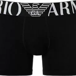 EMPORIO ARMANI Boxer 110818/CC716/00020 Trunk, Baumwoll-Stretch, Schwarz