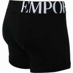 EMPORIO ARMANI Boxer 110818/CC716/00020 Trunk, Baumwoll-Stretch, Schwarz -Wäsche Verkaufsshop 266929 norm3