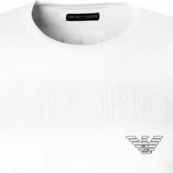 EMPORIO ARMANI Crew Neck 111035/CC716/00010 T-Shirt, Baumwolle, Weiß 6 EMPORIO ARMANI Crew Neck 111035/CC716/00010 T-Shirt, Baumwolle, Weiß -Wäsche Verkaufsshop 266930 norm3