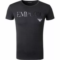 EMPORIO ARMANI Crew Neck 111035/CC716/00020 T-Shirt, Baumwolle, Schwarz