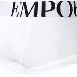 EMPORIO ARMANI Trunk 111389/CC716/00010 Baumwoll-Stretch, Weiß -Wäsche Verkaufsshop 266933 norm3