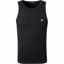 EMPORIO ARMANI Tank Top 110828/CC735/00020 Tanktop, Baumwoll-Stretch, Schwarz