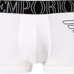 EMPORIO ARMANI Trunk 111866/CC735/00010 Baumwoll-Stretch, Weiß