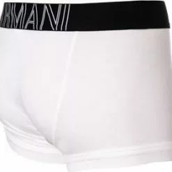 EMPORIO ARMANI Trunk 111866/CC735/00010 Baumwoll-Stretch, Weiß -Wäsche Verkaufsshop 266955 norm3