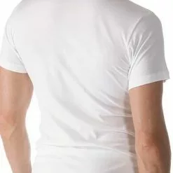 Mey CASUAL COTTON Olympia-Shirt 49003/101 T-Shirt, Pima Baumwoll-Stretch, Weiß, White -Wäsche Verkaufsshop 267221 norm2