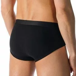 Mey CASUAL COTTON Men-Slip 49112/123 Pima Baumwoll-Stretch, Schwarz, Black 5 Mey CASUAL COTTON Men-Slip 49112/123 Pima Baumwoll-Stretch, Schwarz, Black -Wäsche Verkaufsshop 267231 norm2