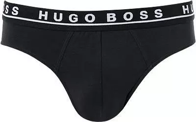 BOSS Brief 3er Pack 50325402/999 Slips, Baumwolle, Schwarz-weiß-grau, Assorted 4 BOSS Brief 3er Pack 50325402/999 Slips, Baumwolle, Schwarz-weiß-grau, Assorted – Bild 4