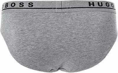 BOSS Brief 3er Pack 50325402/999 Slips, Baumwolle, Schwarz-weiß-grau, Assorted 5 BOSS Brief 3er Pack 50325402/999 Slips, Baumwolle, Schwarz-weiß-grau, Assorted – Bild 5