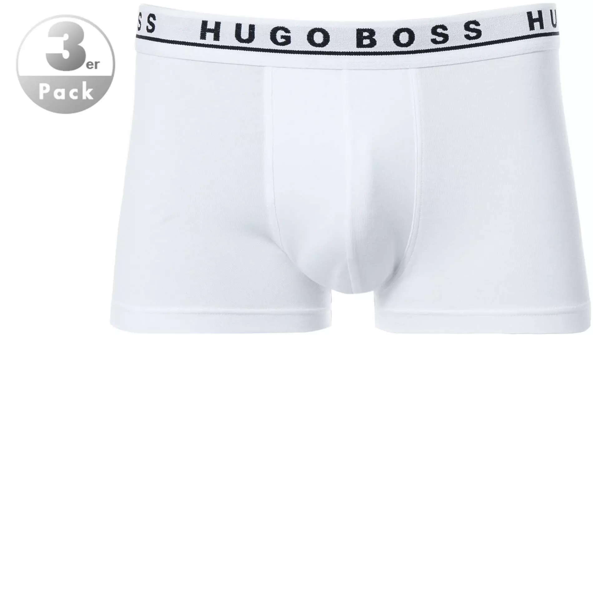 BOSS Trunk 3er Pack 50325403/100 Baumwolle, Weiß, White 1 BOSS Trunk 3er Pack 50325403/100 Baumwolle, Weiß, White