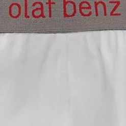 Olaf Benz RED1010 Boxerpants 2er Pack 101023/1000 Trunks, Baumwolle, Weiß, White -Wäsche Verkaufsshop 273673 norm3