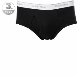 Calvin Klein Underwear Calvin Klein COTTON STRETCH 3er Pack NB1398A/001 Slips, Baumwolle, Schwarz