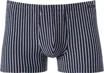 Schiesser Shorts 159614/803 Trunk, Baumwolle, Navy gestreift, Dunkelblau 1 Schiesser Shorts 159614/803 Trunk, Baumwolle, Navy gestreift, Dunkelblau