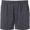Schiesser day and night Boxershorts 159610/803 Baumwolle, Navy gemustert, Dunkelblau