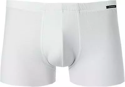 Schiesser Laser Cut Shorts 152833/100 Trunk, Baumwoll-Stretch Laser Cut, Weiß 1 Schiesser Laser Cut Shorts 152833/100 Trunk, Baumwoll-Stretch Laser Cut, Weiß