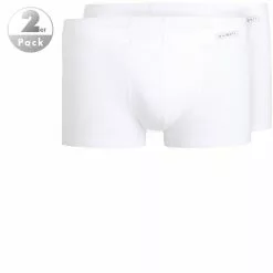 bugatti Pants 2er-Pack 50015/6061/110 Trunks, Baumwolle, Weiß, White-light-solid