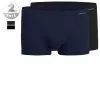 bugatti Pants 2er-Pack 50015/6061/630 Trunks, Baumwolle, Navy, Blue-dark-solid