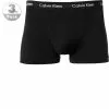 Calvin Klein Underwear Calvin Klein COTTON STRETCH 3er Pack U2662G/XWB Trunks, Baumwolle, Schwarz