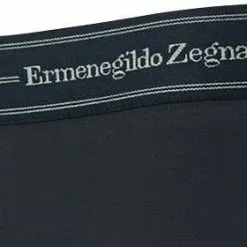 Ermenegildo Zegna Stretch Co. Trunk N2LC60010/402 Baumwolle, Navy, Dunkelblau -Wäsche Verkaufsshop 292073 norm2