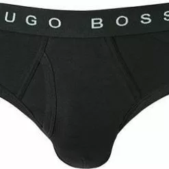 BOSS Brief Original 50377703/001 Slip, Mit Eingriff - Baumwolle, Schwarz
