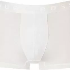BOSS Trunks Signature 50377698/100 Baumwoll-Stretch, Weiß