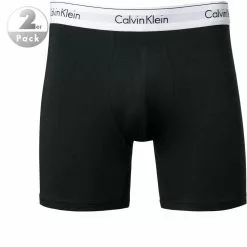 Calvin Klein Underwear Calvin Klein MODERN COTTON 2er Pack NB1087A/001 Trunks, Baumwolle, Schwarz