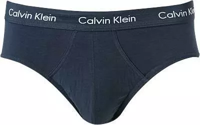 Calvin Klein Underwear Calvin Klein COTTON STRETCH 3er Pack U2661G/4KU Slips, Baumwolle, Blau-schwarz, Schwarz-navy-blau 2 Calvin Klein Underwear Calvin Klein COTTON STRETCH 3er Pack U2661G/4KU Slips, Baumwolle, Blau-schwarz, Schwarz-navy-blau – Bild 2