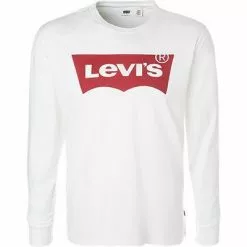 Levi's® Langarm-Shirt 36015/0010 Longsleeve, Baumwolle, Weiß