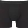 HOM Classic Long Boxer Briefs 401161/0004 Trunk, Baumwolle, Schwarz