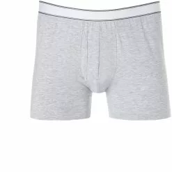 DEREK ROSE Trunks 8627/ETHA001SIL Mikrofaser, Hellgrau-weiß meliert