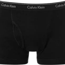 Calvin Klein Underwear Calvin Klein CLASSIC FIT 3er Pack NB1893A/MP1 Trunks, Baumwolle, Hellgrau meliert, Grau-schwarz-weiß -Wäsche Verkaufsshop 309509 norm3