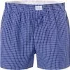 Novila Shorts 9554/055/205 Boxershorts, Baumwolle, Blau-weiß kariert, Blau