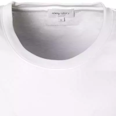 Mey Story T-Shirt 47231/101 Pima Baumwolle, Weiß 2 Mey Story T-Shirt 47231/101 Pima Baumwolle, Weiß – Bild 2