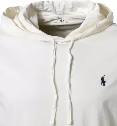 Polo Ralph Lauren Longsleeve 710652669/021 Longsleeve Hoodie , Baumwolle, Wollweiß, Wollweiß-dunkelblau 3 Polo Ralph Lauren Longsleeve 710652669/021 Longsleeve Hoodie , Baumwolle, Wollweiß, Wollweiß-dunkelblau – Bild 3