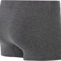 HANRO Pants 2er Pack 07 3079/1092 Trunks, Baumwolle, Grau meliert, Coal melange -Wäsche Verkaufsshop 311261 norm2