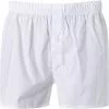 HANRO Boxers Fancy Woven 07 4013/0101 Boxershort, Baumwolle, Weiß, White