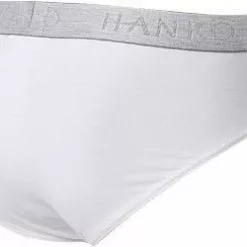 HANRO Briefs 2er Pack 07 3075/0101 Slips, Baumwolle, Weiß, White -Wäsche Verkaufsshop 311298 norm2