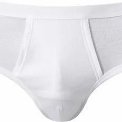 HANRO Briefs Cotton Pure 07 3631/0101 Slip, Baumwolle, Weiß, White