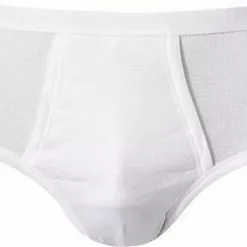 HANRO Briefs Cotton Pure 07 3630/0101 Slip, Baumwolle, Weiß, White