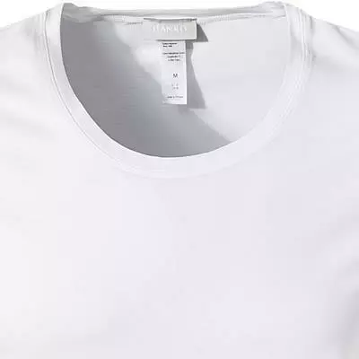 HANRO Shirt Cotton Superior 07 3088/0101 T-Shirt, Baumwolle, Weiß, White 2 HANRO Shirt Cotton Superior 07 3088/0101 T-Shirt, Baumwolle, Weiß, White – Bild 2