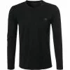 Marc O'Polo Longsleeve B21 2220 52022/990 Shaped Fit, Baumwolle, Schwarz