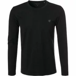 Marc O'Polo Longsleeve B21 2220 52022/990 Shaped Fit, Baumwolle, Schwarz