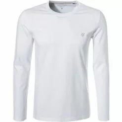 Marc O'Polo Longsleeve B21 2220 52022/100 Shaped Fit, Baumwolle, Weiß