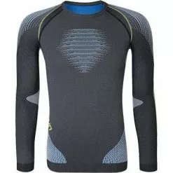 UYN T-Shirt U100013/G976 Funktionsshirt, Mikrofaser, Antharzit-blau, Anthrazit-blau-neongelb