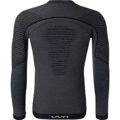 UYN T-Shirt U100029/J014 Funktionsshirt, Mikrofaser, Grau, Grau-blau-weiß 2 UYN T-Shirt U100029/J014 Funktionsshirt, Mikrofaser, Grau, Grau-blau-weiß – Bild 2