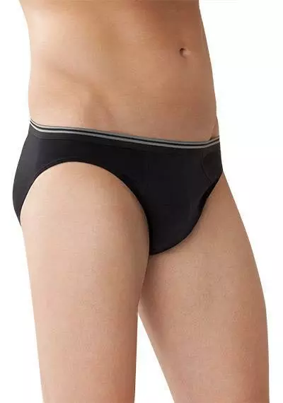 Zimmerli Pure Comfort Slip 172/1463/86 Baumwoll-Stretch, Anthrazit meliert, Black 1 Zimmerli Pure Comfort Slip 172/1463/86 Baumwoll-Stretch, Anthrazit meliert, Black