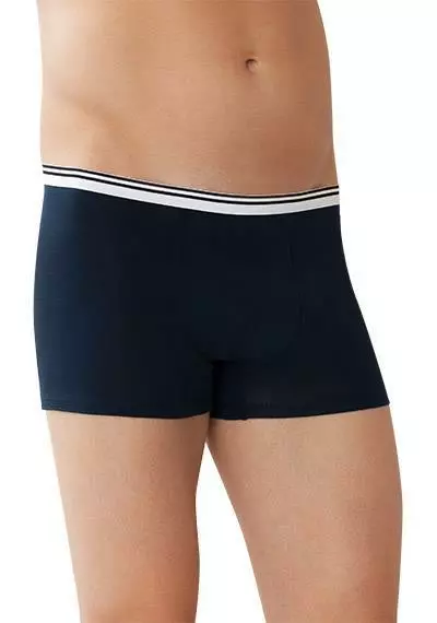 Zimmerli Pure Comfort Pants 172/1464/447 Trunk, Baumwoll-Stretch, Navy, Dunkelblau 1 Zimmerli Pure Comfort Pants 172/1464/447 Trunk, Baumwoll-Stretch, Navy, Dunkelblau