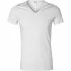 HOM Supreme Cotton T-Shirt 401331/0003 Baumwoll-Stretch, Weiß