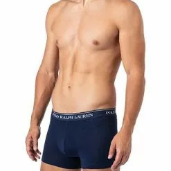 Polo Ralph Lauren Trunk 3er Pack 714513424/009 Trunks, Baumwoll-Stretch, Rot-weiß-navy -Wäsche Verkaufsshop 322288 norm3