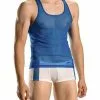 Olaf Benz RED1872 Athleticshirt 108262/4310 Tanktop, Mikrofaser, Blau, Ozeanblau